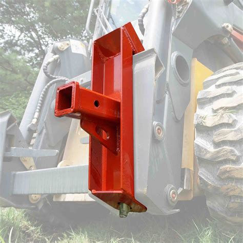 skid steer tow hitch attachment|skid steer hitch adapter.